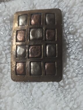 Vintage Broch Mixed Metals Artist Marjorie Baer SF San Francisco.. Modern Look.